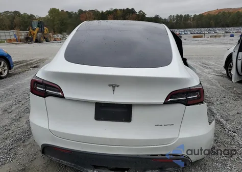 2022 Tesla Model Y из США, поврежденный, VIN 7SAYGDEE6NF392813